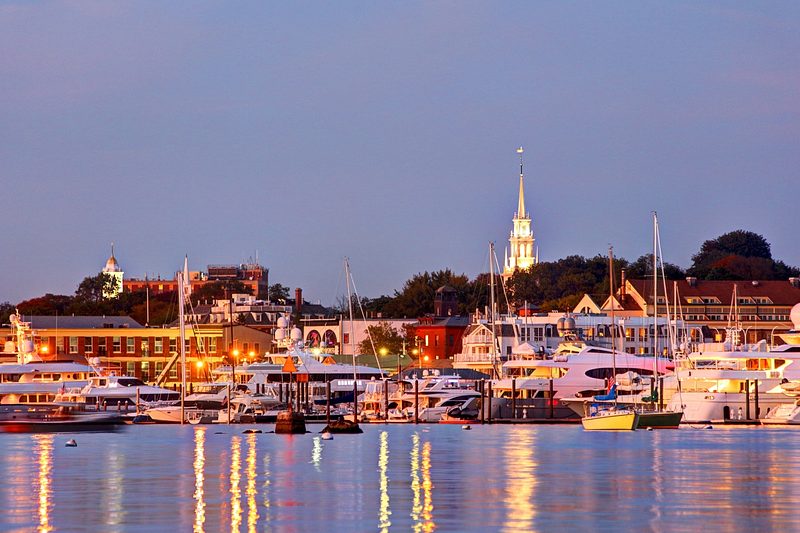 Newport & Narragansett Bay Yacht Charter Itinerary